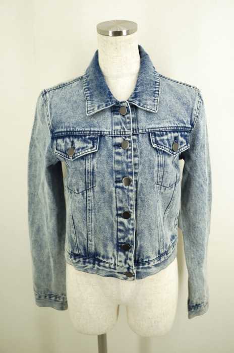 SPIRALGIRL×VISION STREET WEAR () バックプリントデニムジャケット レディース アウター