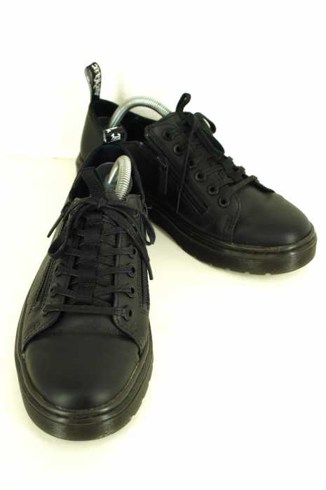 Dr.Martens （ドクターマーチン） DANTE ZIP 6ホールダブルジッパーレザーシューズ レディース シューズ