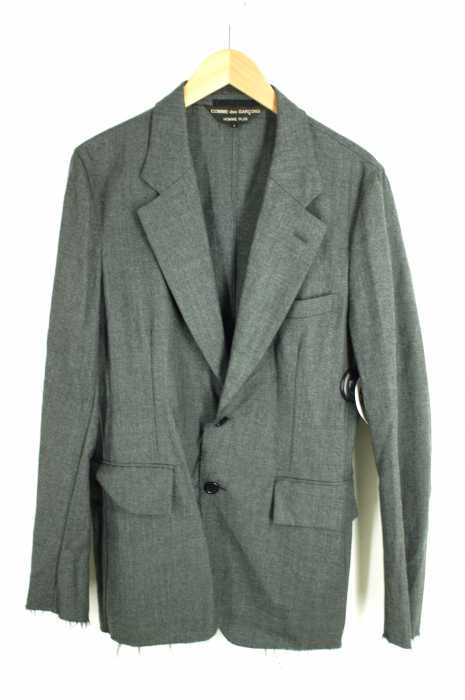 COMME des GARCONS HOMME PLUS （コムデギャルソンオムプリュス） AD2002 解れ加工2Bジャケット メンズ アウター