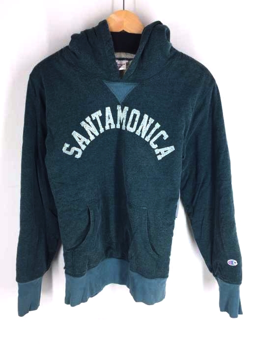 Champion（チャンピオン） 別注 ビンテージ加工 ボアプルオーバーパーカー メンズ トップス