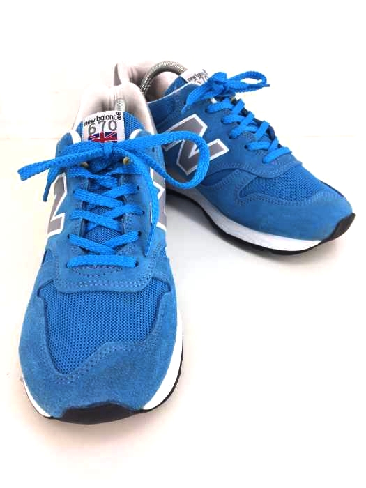 NEW BALANCE(ニューバランス) UK製 M670SBL ローカットスニーカー メンズ シューズ
