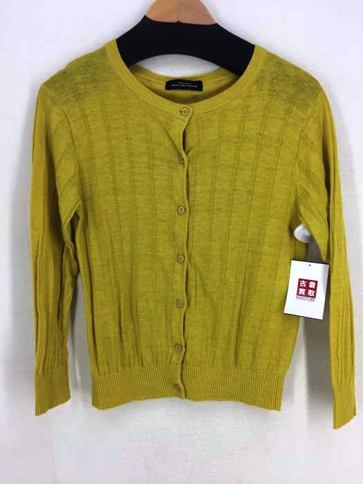 UNITED ARROWS green label relaxing（ユナイテッドアローズグリーンレーベルリラクシング） NFC リネン ワイドリブ カーディガン レディース トップス