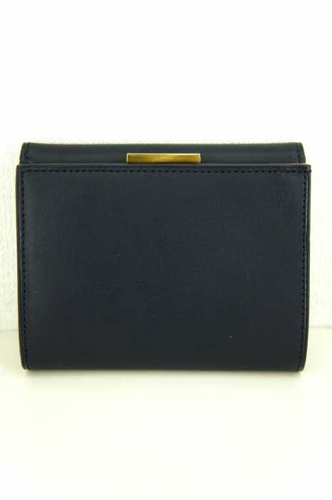 MUJI （無印良品） ヌメ革ショートウォレット ガマ口財布 メンズ ファッション雑貨