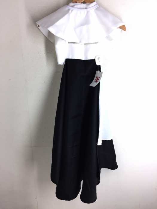 USED古着  （ユーズドフルギ） フリルネックエプロンライクワンピース レディース ワンピース