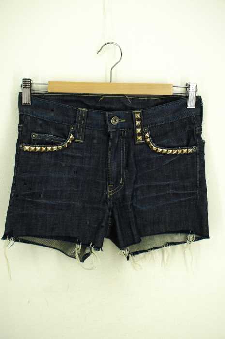 BESS NYC （ベスニューヨーク） リメイクスタッズデニムショートパンツ レディース パンツ