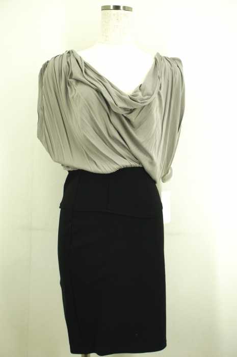 ZARA BASIC (ザラベーシック) ドレープドレスワンピース レディース ワンピース