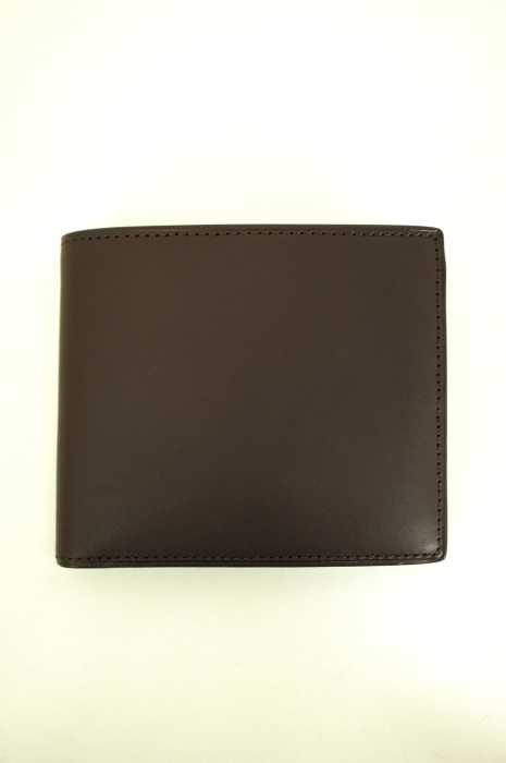MUJI (無印良品) ヌメ革ショートウォレット 二つ折り財布 メンズ ファッション雑貨