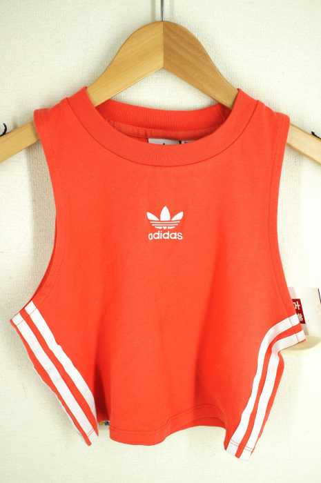 adidas （アディダス） CROP TANK PRIDE レディース トップス