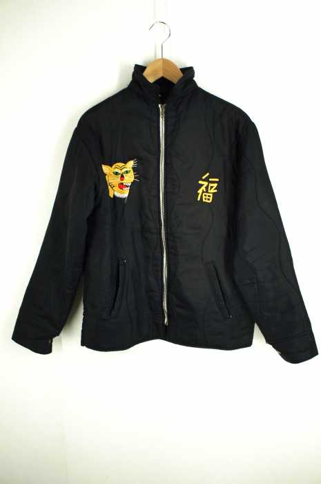 USED古着  （ユーズドフルギ） 中綿スーベニアジャケット　FLYING TIGERS メンズ アウター