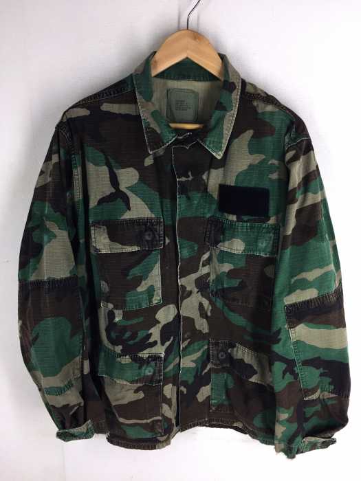 USED古着 (ユーズドフルギ) 米軍 BDUジャケット ウッドランド迷彩 メンズ アウター