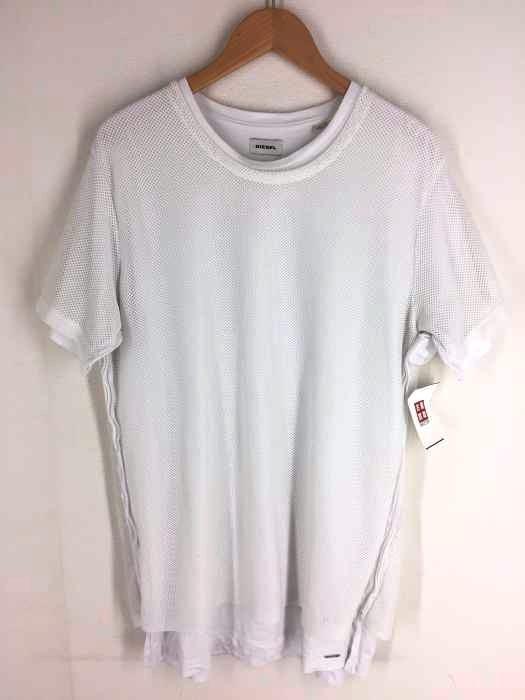 DIESEL(ディーゼル) メッシュレイヤード Tシャツ メンズ トップス