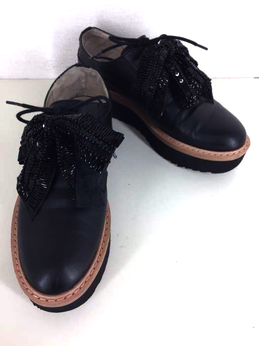 ZARA BASIC COLLECTION（ザラベーシックコレクション） リボン 厚底ローファー レディース シューズ