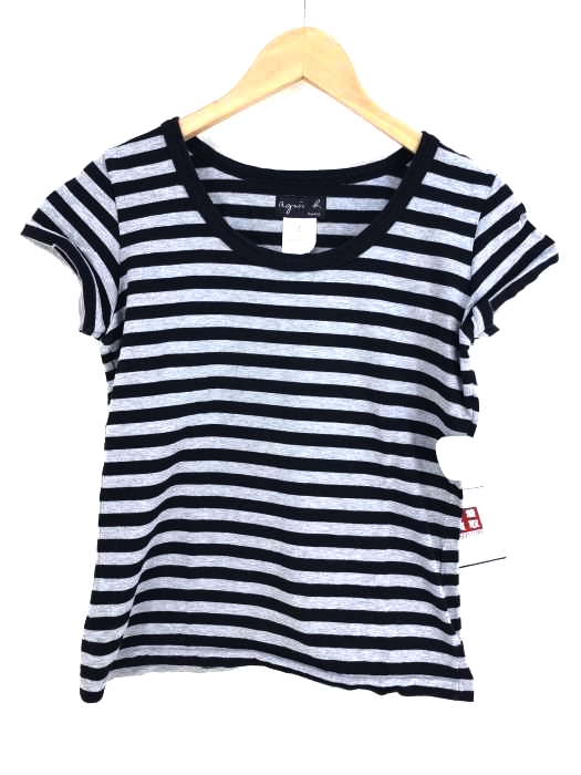 agnes b. PARIS（アニエスベー） ボーダーカットソー レディース トップス
