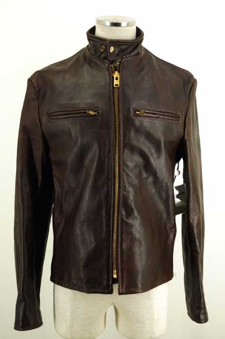 Lesco leathers (レスコレザー) 70S スタンドカラーシングルライダース