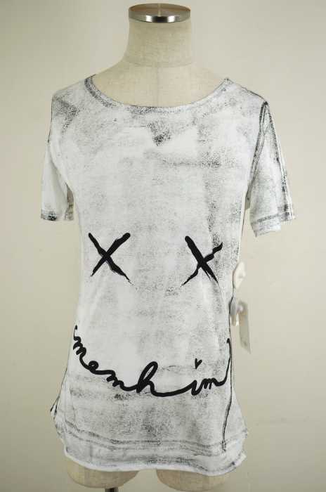 memhim (メンヒム） 16AW grunge smiley　Tシャツ　カットソー メンズ トップス