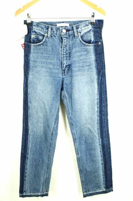 moussy （マウジー） SIDE LINE TAPERED デニムパンツ レディース パンツ