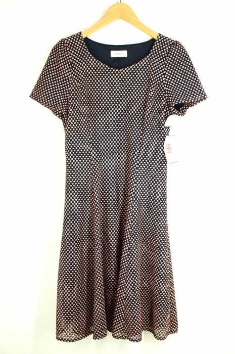 Aylesbury アリスバーリー 総柄メッシュ生地 レディース ワンピース ブランド古着買取販売バズストア