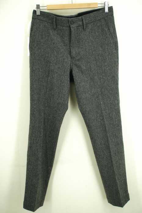 EDIFICE （エディフィス） 15AW　ウール混センタープレスパンツ メンズ パンツ