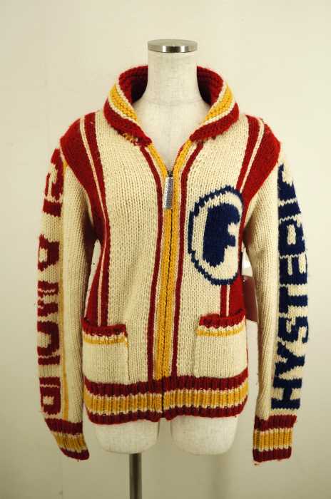 HYSTERIC GLAMOUR （ヒステリックグラマー） マルチカラーウールカウチンニット レディース アウター