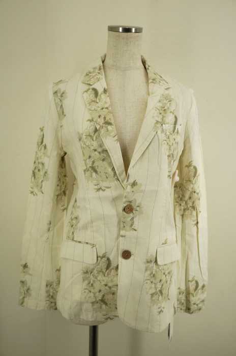 Ungrid （アングリッド） 15SS フラワーリネンストライプジャケット レディース アウター