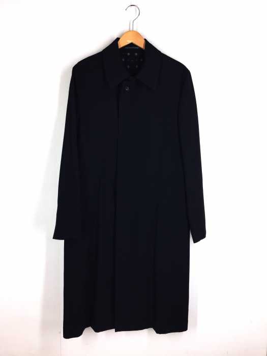 YOHJI YAMAMOTO COSTUME D’HOMME（ヨウジヤマモト コスチュームドオム） ウール混裏地総柄ステンカラーコート メンズ アウター
