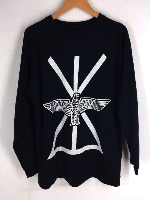 LONG CLOTHING（ロングクロージング） プリントクルーネックロングスリーブTシャツ メンズ トップス