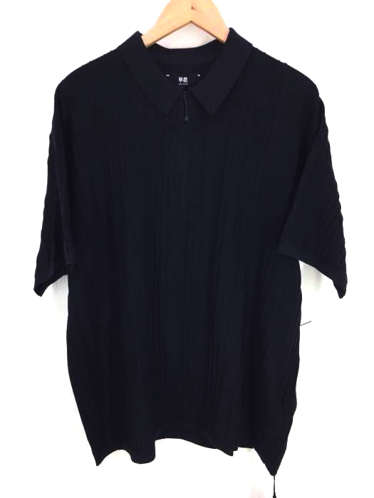 單農DAN NONG(ダンノン) zipping polo pullover ジップポロプルオーバー メンズ トップス