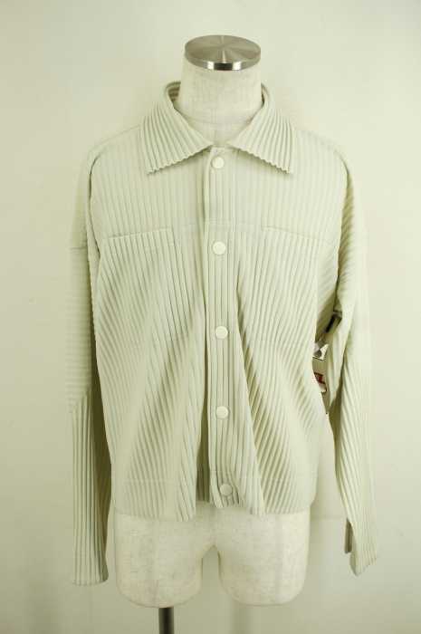HOMME PLISSE ISSEY MIYAKE (オムプリーズイッセイミヤケ) プリーツボタンジャケット メンズ アウター