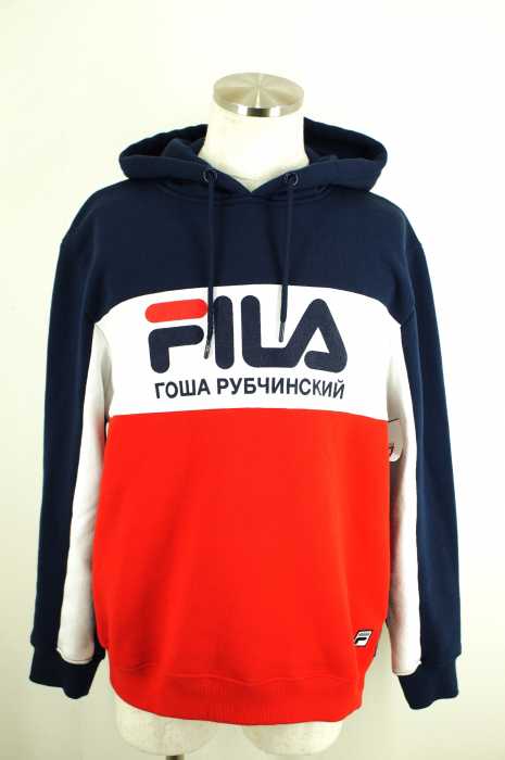 ゴーシャラブチンスキー FILA コラボパーカー Gosha rubchinskiy × FILA (ゴーシャラブチンスキーフィラ) 17SS DSM