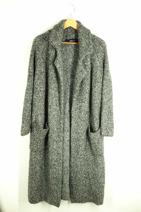 ZARA KNIT(ザラニット) ニットチェスターコート コーディガン レディース アウター