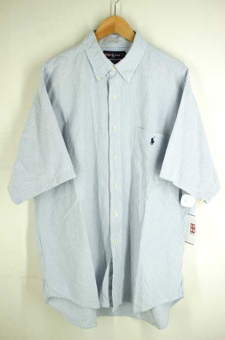 RALPH LAUREN (ラルフローレン) BIG SHIRT ボタンダウン ストライプ メンズ トップス