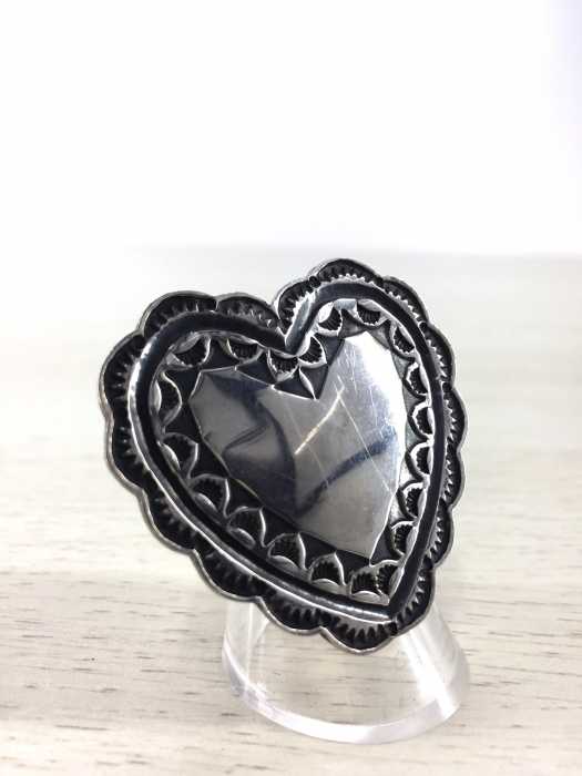 SUNSHINE REEVES （サンシャインリーブス） BEAMS別注 Heart Ring ハートリング NAVAJO レディース アクセサリー