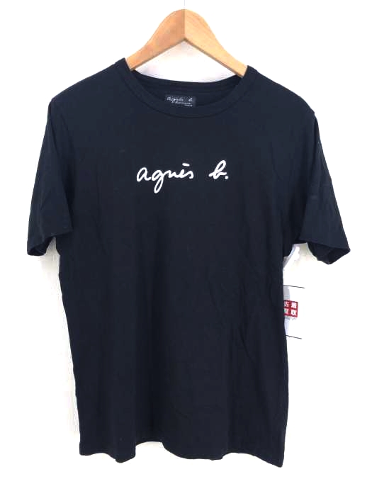 Agnes b.homme(アニエスベーオム) ロゴプリントTシャツ メンズ トップス