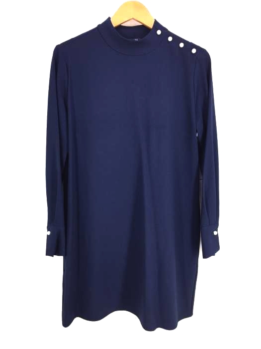 ZARA BASIC(ザラベーシック) ショルダーボタンワンピース レディース スカート