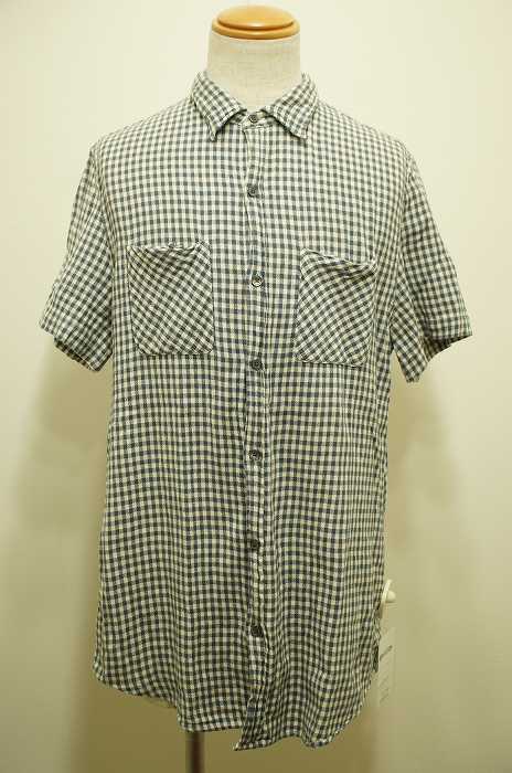 Denim & Supply Ralph Lauren （デニム & サプライ ラルフ ローレン） 半袖ギンガムチェックボタンシャツ メンズ トップス