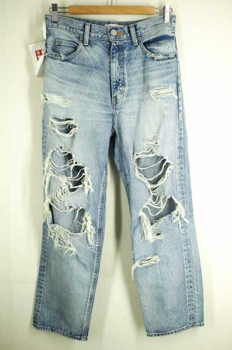 moussy （マウジー） MV RIPPED JW TAPERED レディース パンツ