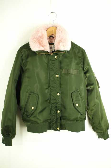 Gap （ギャップ） PRIMALOFT ボア付きMA-1 レディース アウター