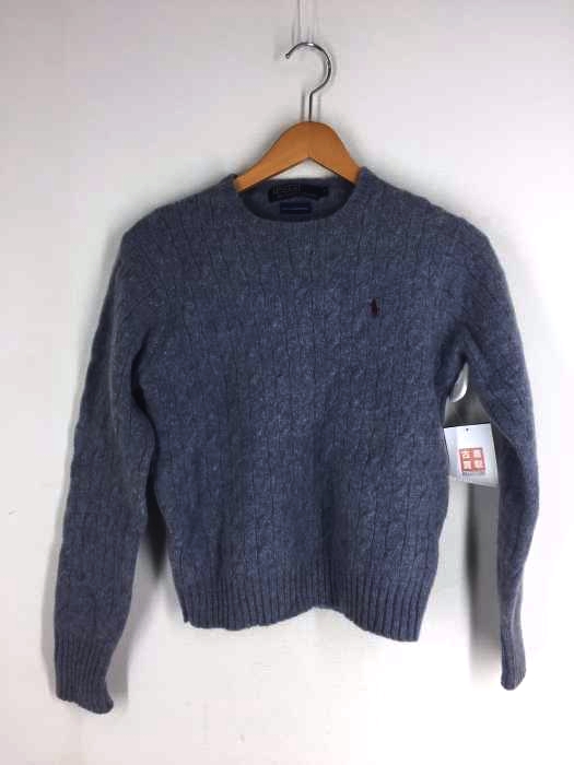 Polo by RALPH LAUREN（ポロバイラルフローレン） クルーネックウールニット レディース トップス