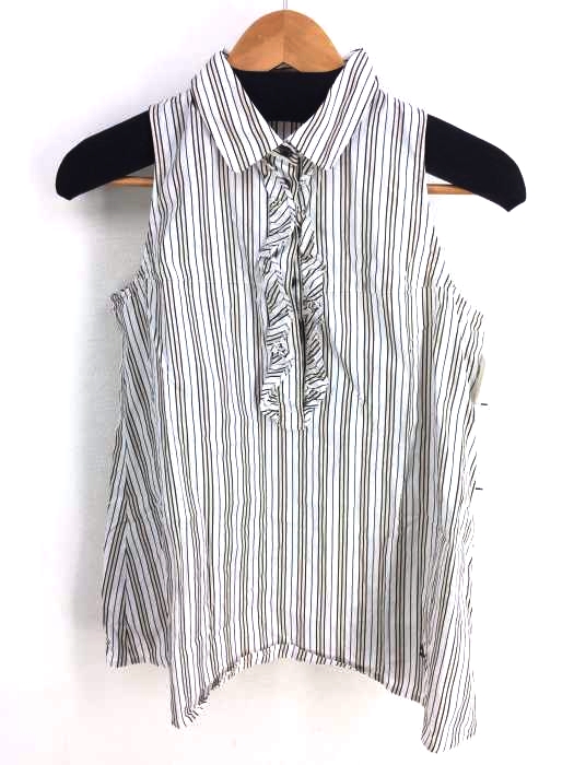 BURBERRY LONDON BLUE LABEL(バーバリーロンドンブルーレーベル) ノースリーブシャツブラウス レディース トップス