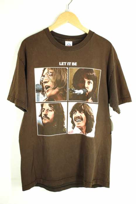 USED古着  （ユーズドフルギ） The Beatles LET IT BE AAAボディ 00 メンズ トップス