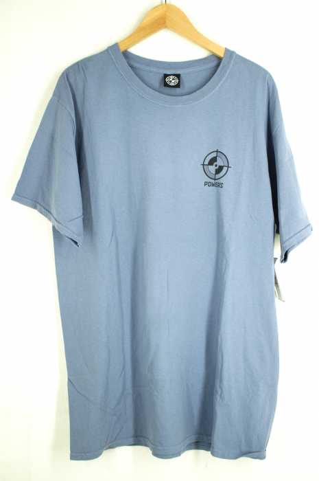 POWERS(パワーズ) バックプリントTシャツ ラバープリント メンズ トップス