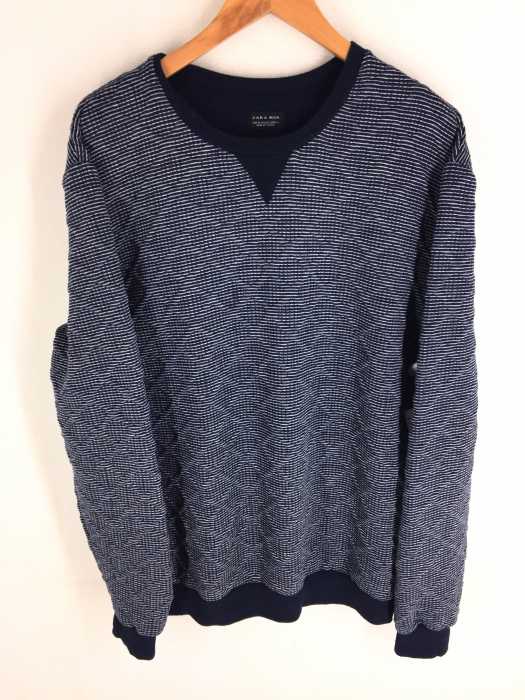 ZARA MAN （ザラマン） Vガゼット 3D加工 メンズ トップス