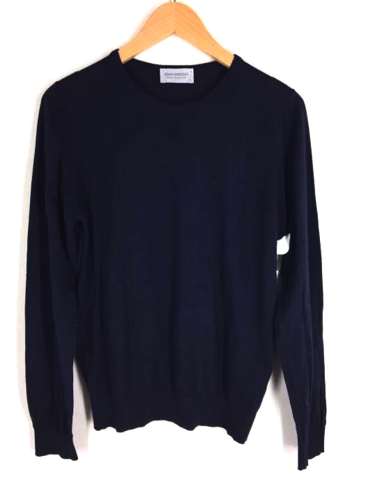 JOHN SMEDLEY（ジョンスメドレー） SEA ISLAND COTTON クルーネックニット メンズ トップス