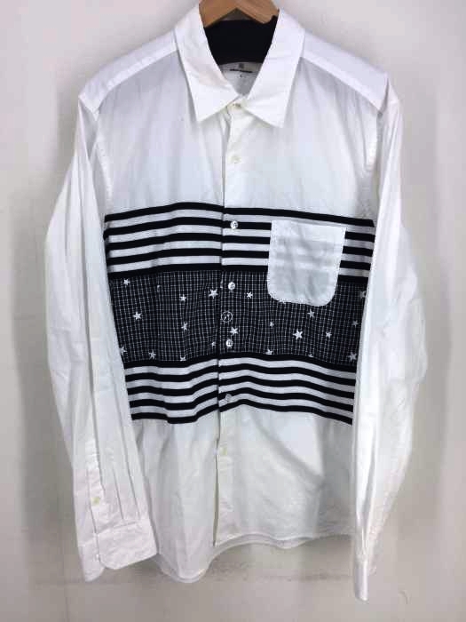uniform experiment（ユニフォームエクスペリメント） FABRIC MIX REGULAR SHIRT メンズ トップス