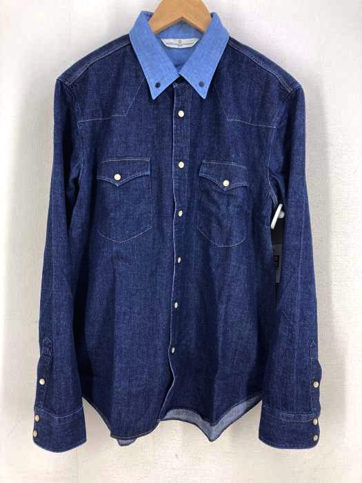 Golden Goose Deluxe Brand ゴールデン グース デラックス ブランド ボタンダウンデニムシャツ メンズ トップス ブランド古着買取販売バズストア