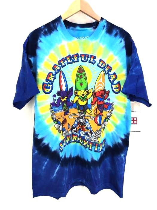 LIQUID BLUE(リキッドブルー) Grateful DeadプリントTシャツ メンズ トップス