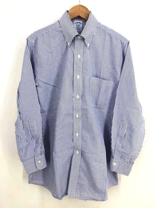 BROOKS BROTHERS（ブルックスブラザーズ） ストライプボタンダウンシャツ メンズ トップス