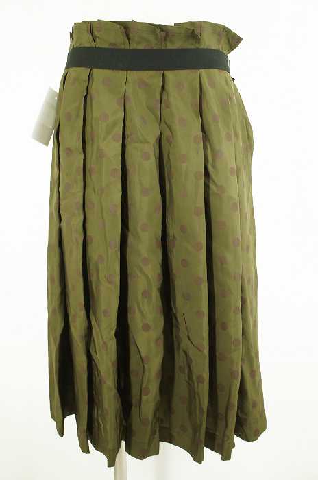 tricot COMME des GARCONS （トリココムデギャルソン） AD2013 13AW ドット柄タックスカート レディース スカート