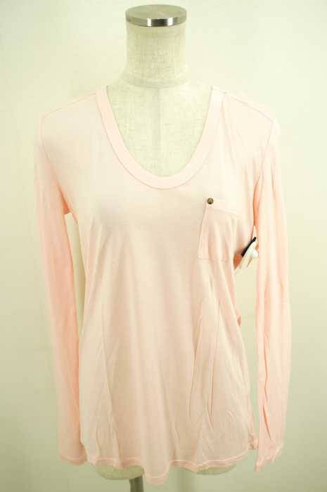 Ungrid (アングリッド) 胸ポケットUネックTシャツ レディース トップス