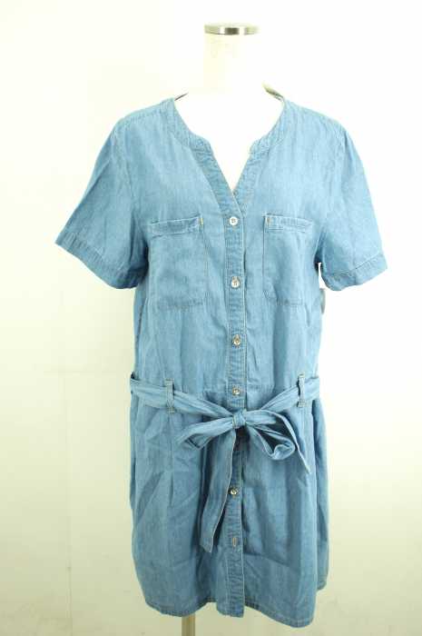 chocol raffine robe （ショコラフィネローブ） シャンブレースキッパーワンピース レディース ワンピース